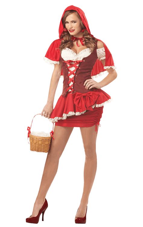 Ladies Sexy Red Riding Hood Costume