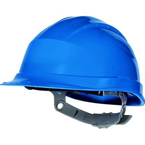Blue Hdpe Safety Helmets For Construction Industry Rs 80 Piece Id
