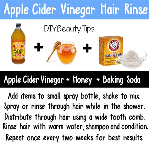 Rinse Hair With Apple Cider Vinegar Before Your Normal Shampoo Routine