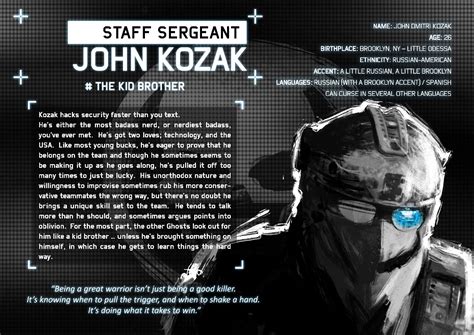 John Kozak Ghost Recon Wiki A Wiki With Information On Characters