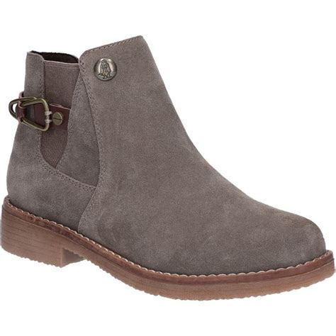 Hush Puppies Womens Alaska Chelsea Durable Suede Ankle Boots