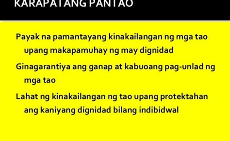 Ang Karapatang Pantao Ano Nga Ba Ito Youtube Otosection