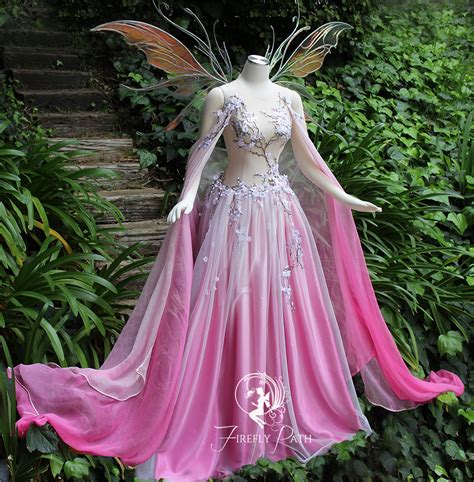 Faerie Blossom Gown By Firefly Path On Deviantart Fairytale Dress