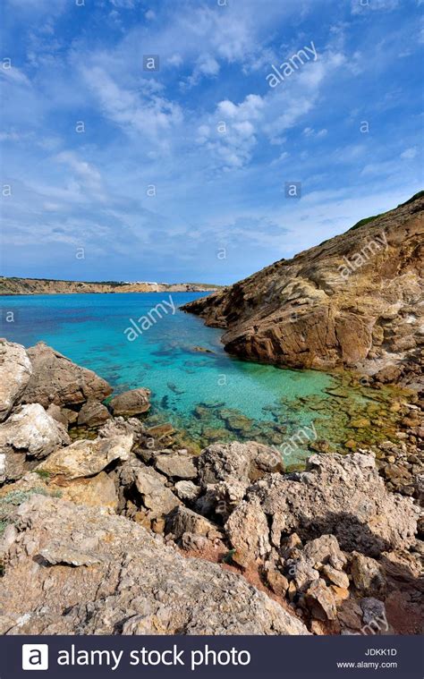 Menorca Coastal Cliffs Hi Res Stock Photography And Images Alamy