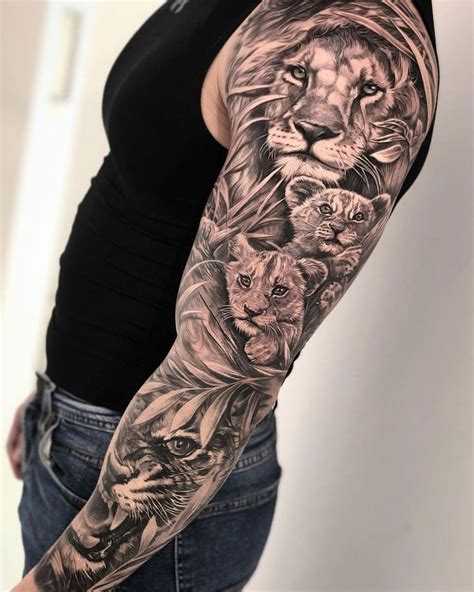 Tattoo Ideas Tiger Tattoo Sleeve Arm Tattoos For Guys Best Sleeve