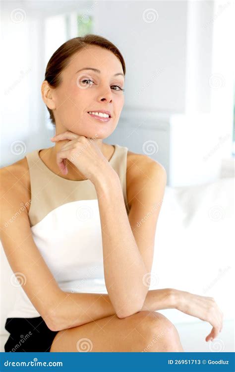 Sophisticated Woman Stock Image Image Of Glamourous 26951713