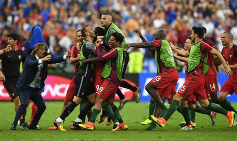 A victory for france over portugal in sunday's european championship final would give the country a welcome morale boost. Portugal win Euro 2016 | Live Football Score Euro 2016 ...
