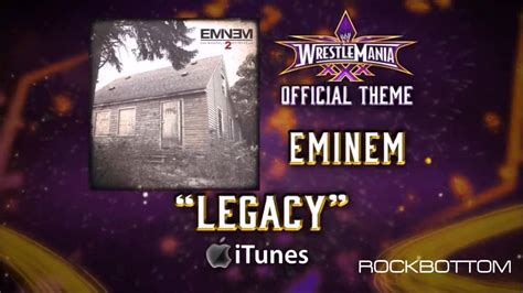 75,167 randy orton (c) vs. WWE Wrestlemania 30 - 2nd Offical Theme Song "Legacy" Mach Card HD - YouTube