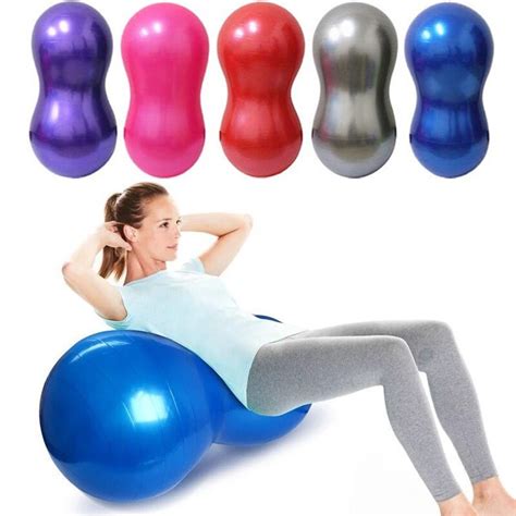 Yoga Ball Thickened Pvc Capsule Ball Explosion Proof Massage Gym Home Pilates Training Balance