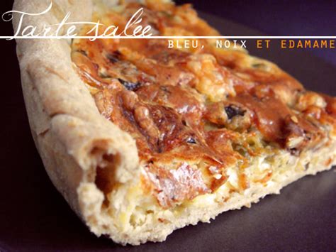 There is one tartes salées recipe on very good recipes. Recette - Tarte salée au bleu, noix, edamame, pâte brisée ...