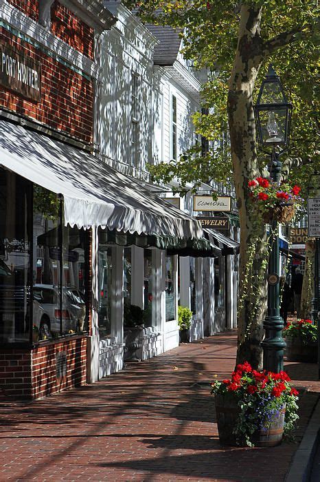 Main Street In Edgartown Marthas Vineyard Massachusetts Photo By