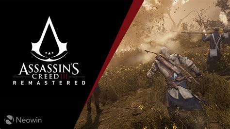 Assassins Creed Iii Remastered Now Available On Pc Xbox One Ps4