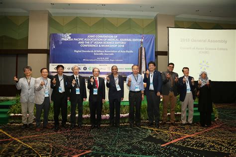 joint convention of the asia pacific association of medical journal editors and the 5th asian