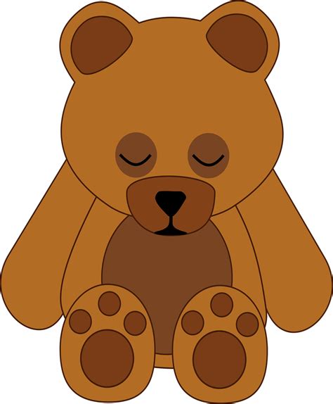 Teddy Bear Toy Cuddle Free Vector Graphic On Pixabay