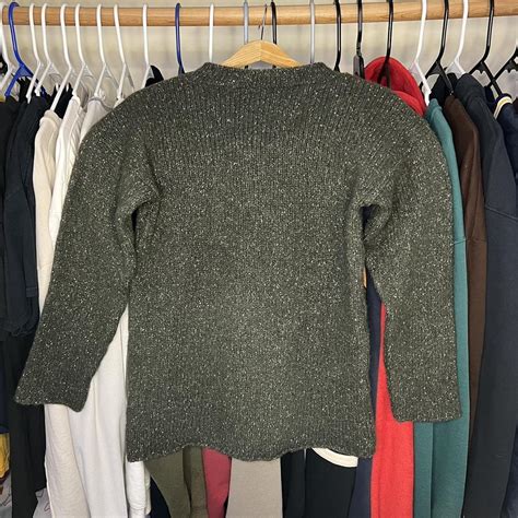 Harry Potter Mens Green Jumper Depop