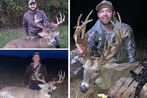 Jaw Dropping Trio Of Monster Non Typical Bucks Game And Fish