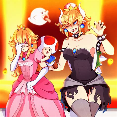 Bowsette By Flyingpings On Deviantart