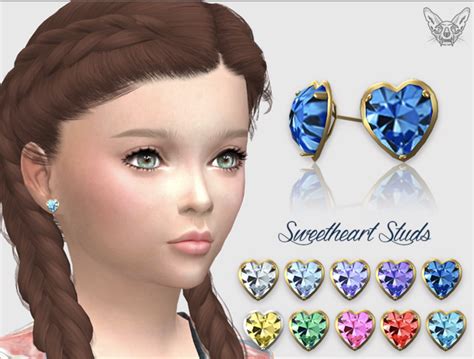 30 Sims 4 Kids Cc Earrings That Are Gorgeous