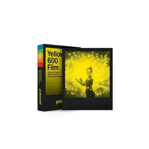 Film 600 Polaroid Edition Duochrome Noir Et Jaune Cdiscount Appareil