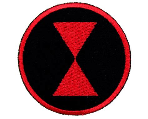 Black Widow Patches 25 Black Widow Spider Patch Red Etsy