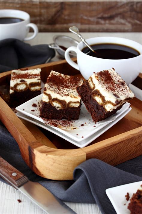 Tiramisu Brownies