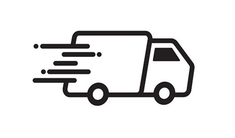 Fast Delivery Truck Icon Fast Shipping Design For Website And Mobile