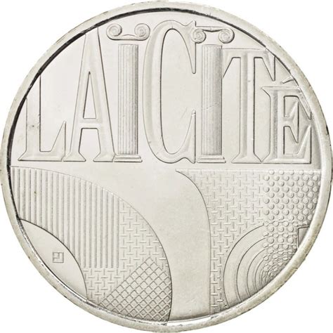 France 25 Euro Silver Coin Values Of The Republic Secularism 2013