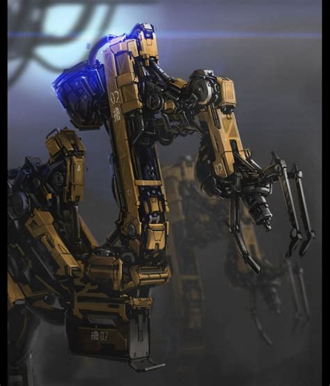 Luguan Machine By Zhangx On Deviantart Cool Robots Future Technology