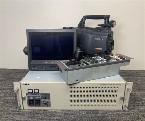 Sony Hdc 1500 With Hdcu 1000 Ccu Studio Camera Package Used Allied