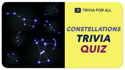 Guess The Star Constellation Quiz Space Trivia Youtube