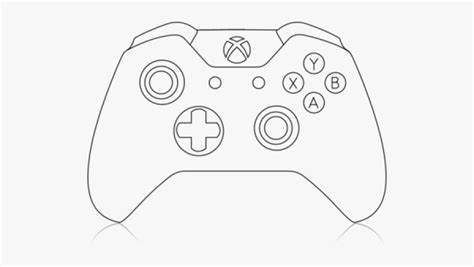 Xbox Controller Drawing Lets Play Xbox Controller Svg Xbox Svg