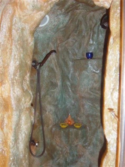 Tired of your bathtub or shower, need accessible safety features or update the design of your space? Decorative Concrete Cave Shower Bathtub Combination ...