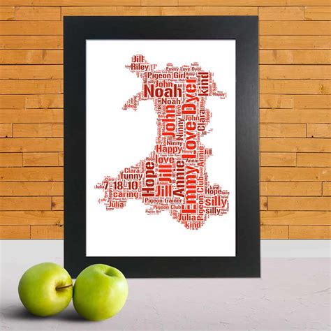 Wales Word Art T Word Art Prints Word Art App