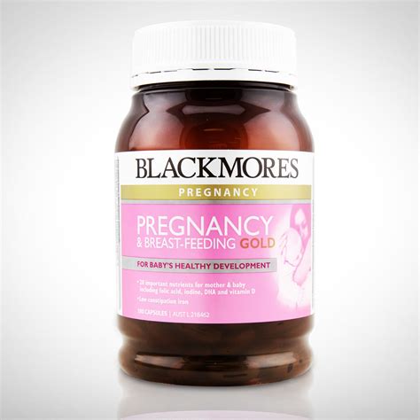 There are a few key nutrients that she. Blackmores Pregnancy & Breastfeeding Gold IMPROVED FORMULA ...