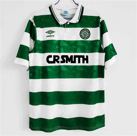 1990 1991 Celtic Jersey Football Retro Shirt Vintage Etsy Uk
