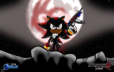 Shadow With Gun Sonic Shadow And Silver Photo 7034578 Fanpop