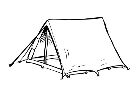 Clip art by rastudio 2 / 33 outdoor theme drawings collection stock illustration by clairev 10 / 848 camping equipment sketch clipart by lhfgraphics 8 / 1,867 hike and camping tourism hand drawn set. Tent Clipart Black And White | Free download on ClipArtMag