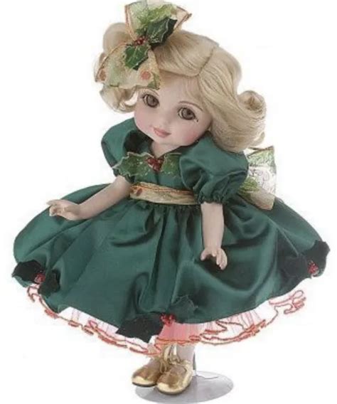 New Marie Osmond Adora The Season Belle Inch Porcelain Holiday