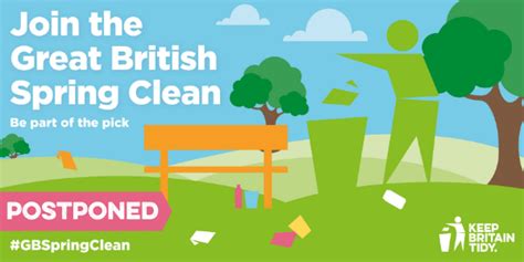 Great British Spring Clean 2020 Is Postponed For Six Months