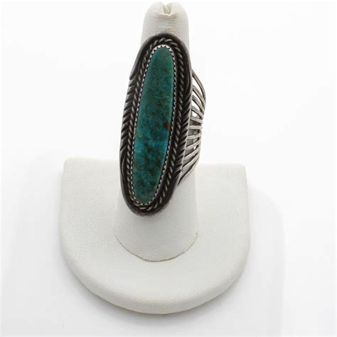 Handcrafted Zuni Sterling Silver Rings Turquoise Lot Of Nr S