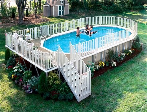 Create Flat Surfaces Of Swimming Pools Above Ground — Rickyhil Outdoor