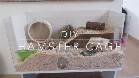 This is my do it yourself hamster cage for dustin, a djungarian dwarf hamster. DIY Hamster cage - YouTube