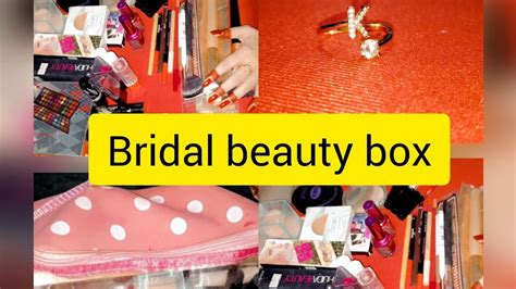 Affordable Bridal Beauty Box Makeup Kit On Wedding Part 2 Things