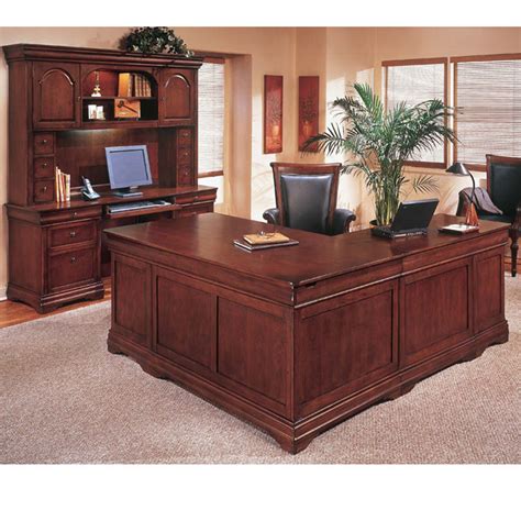 Dallas Office Furniture New Traditional Wood Executive Desk Sets