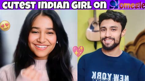 Flirting With Cutest Indian Girls On Omegle 😍💖 Indian Boy On Omegle Ayush Taparia Youtube