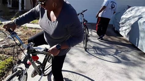 My Aunt Riding A Bike First Time In Years Youtube