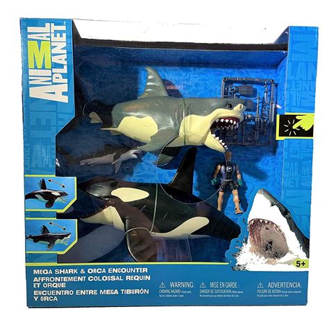 Animal Planet Toys Mega Shark Vs Orca Rorcas
