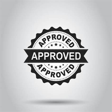 Seal Of Approval Template Illustrations Royalty Free Vector Graphics