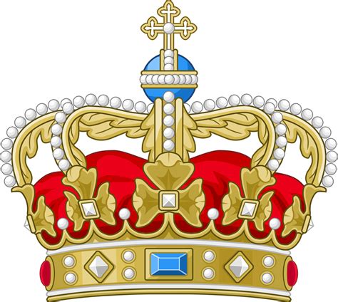 Royal Crown Of Denmark Crown Royal Royal Theme Party Crown Template