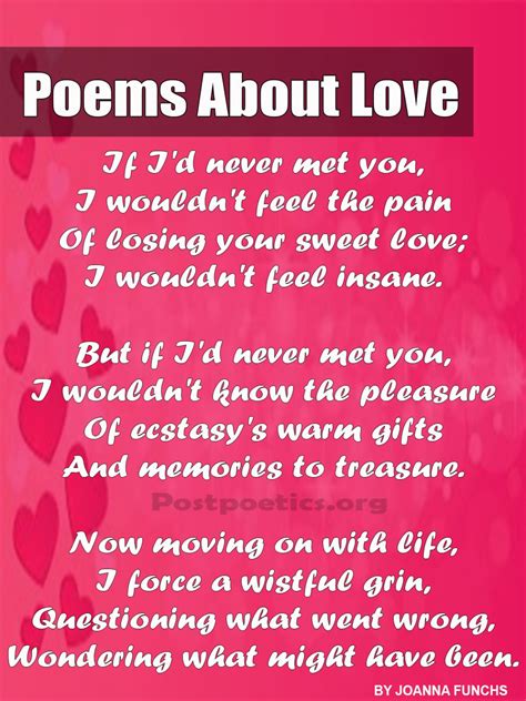 Sweet Romantic Love Poems For Her / Him From The Heart